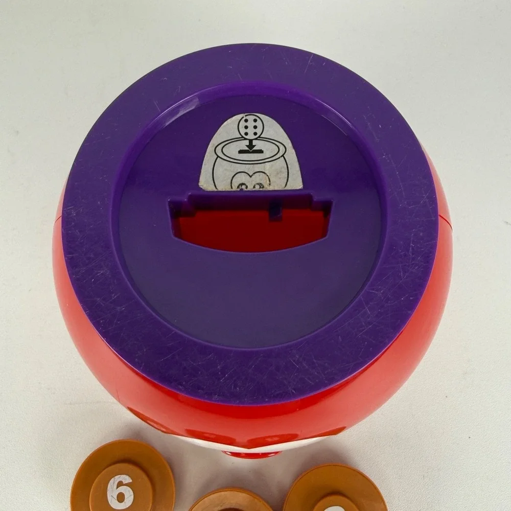 The Learning Journey Learn With Me - Count And Learn Cookie Jar 5 COOKIES NO LID